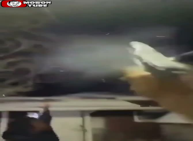 Video :Using firearms to celebrate the New Year isn't always the greatest option
